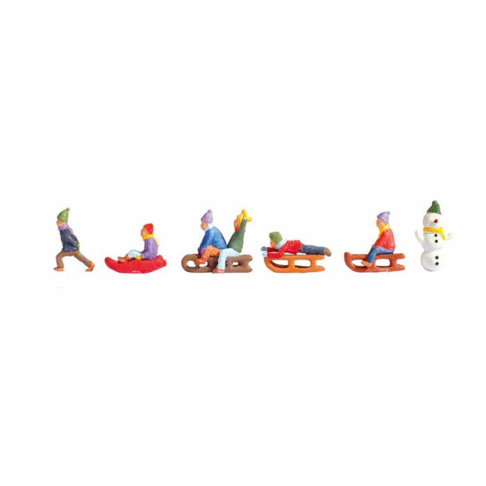 Children In The Snow  TT Scale 1:120 Noch 45819