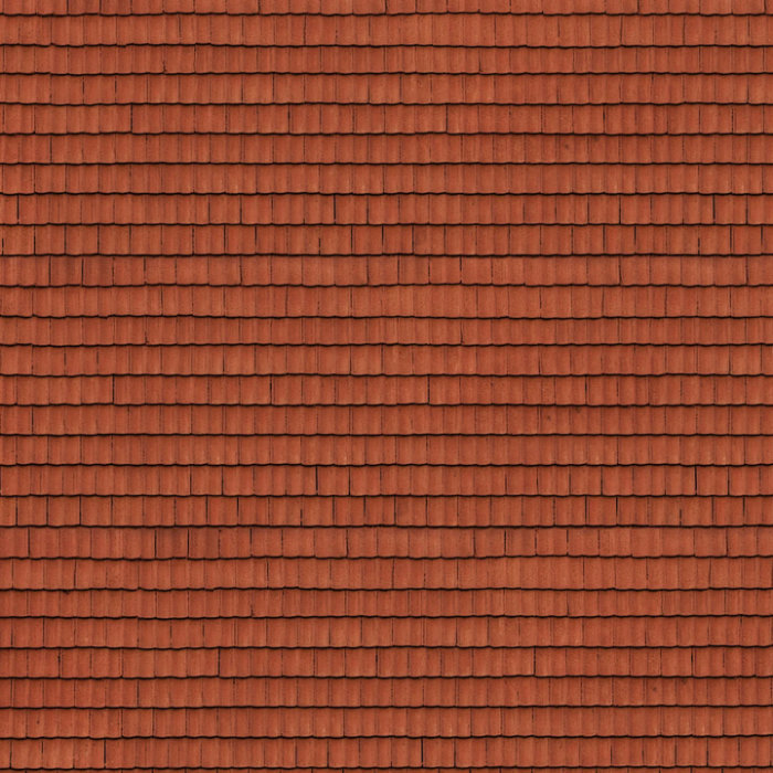 Roof Tile Textured Cardboard Red Tile OO Roof Tile Textured Cardboard Red Tile OO