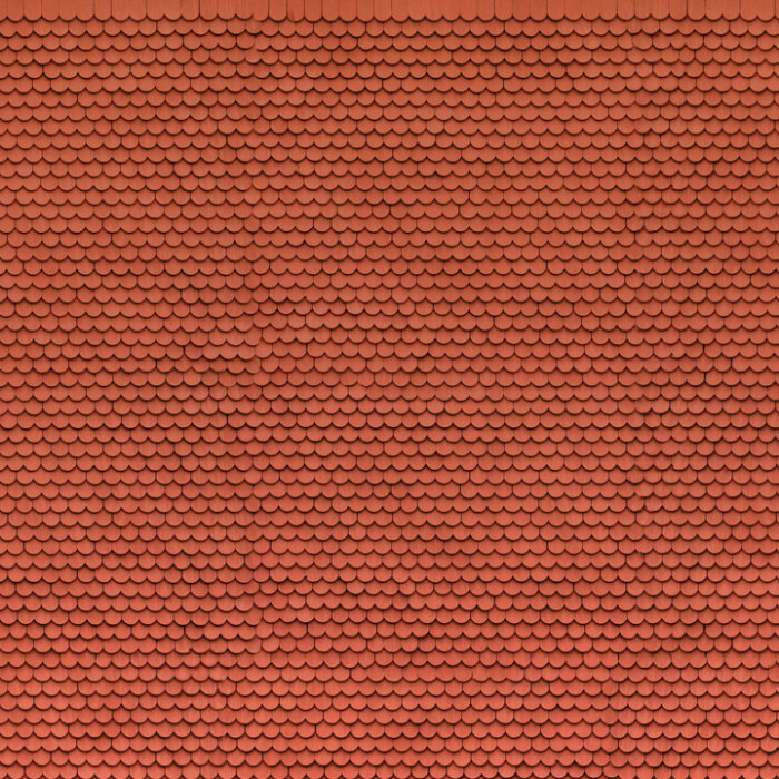 Roof Tile textured cardboard Red plain tile OO Roof Tile textured cardboard Red plain tile OO