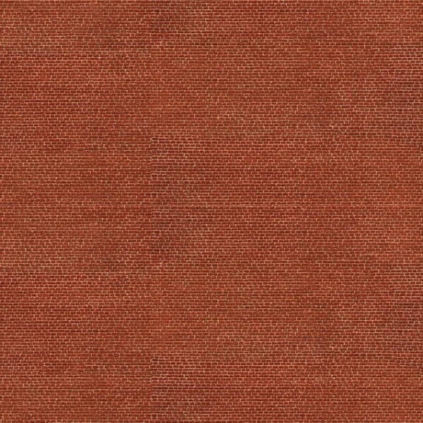 Embossed Brick wall 3D Cardboard Clinker Red Brick N gauge
