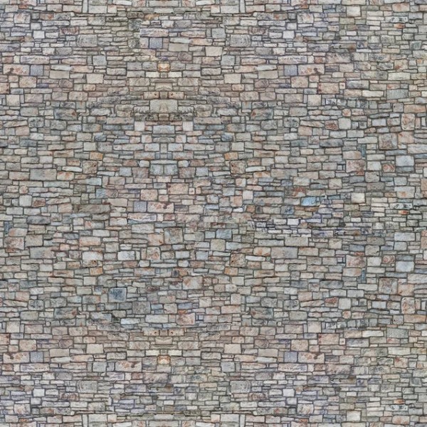 Embossed Brick wall 3D cardboard Quarrystone N gauge