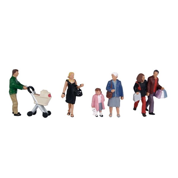 Town Shopping Figures OO