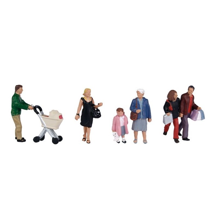 Town Shopping Figures OO