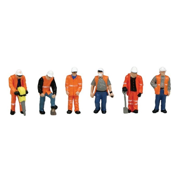 Trackside Workers OO Scenecraft 36-049