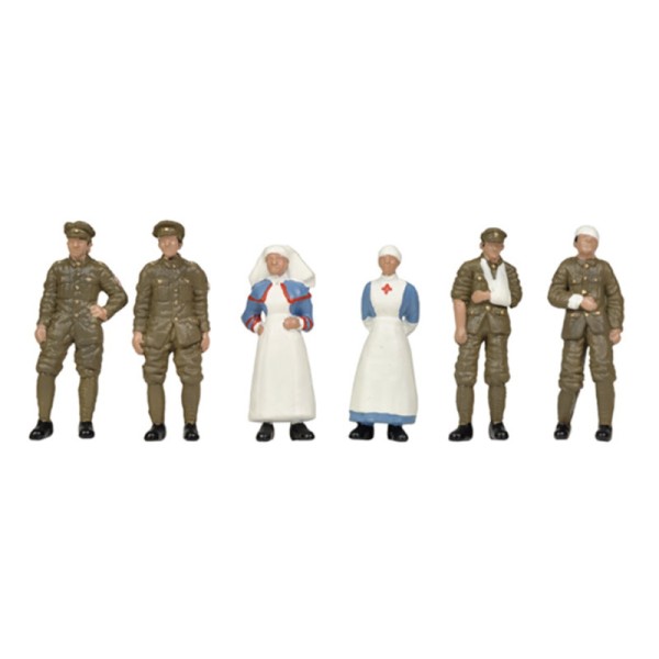 WW1 Medical Staff and Soldiers OO