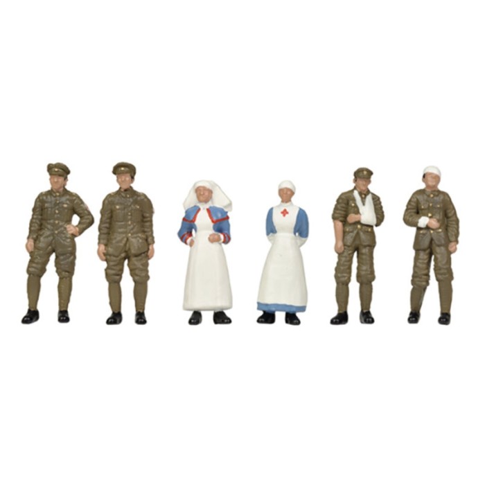 WW1 Medical Staff and Soldiers OO