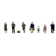 Post-War Figures Set A OO Scenecraft 36-427