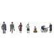 Post-War Figures Set B including Woman with Pram OO Scenecraft 36-442 Post-War Figures Set B including Woman with Pram OO Scenecraft 36-442