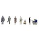 Post-War Figures Set B including Woman with Pram OO Scenecraft 36-442 Post-War Figures Set B including Woman with Pram OO Scenecraft 36-442