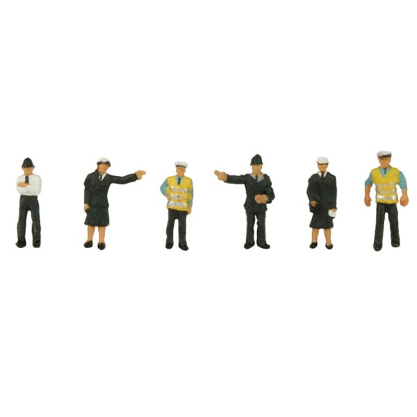 Police and Security Staff N gauge
