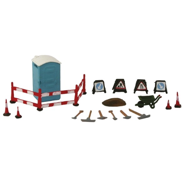 Building Site Details and Tools N gauge