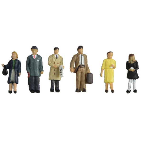 1960/70s Standing Station People N gauge 379-315