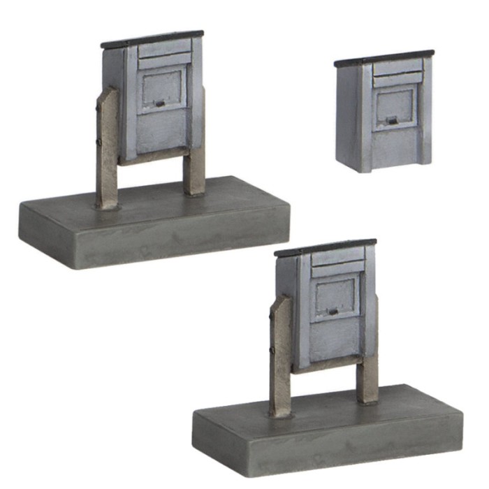 Relay Boxes wooden OO  Scenecraft 44-0501