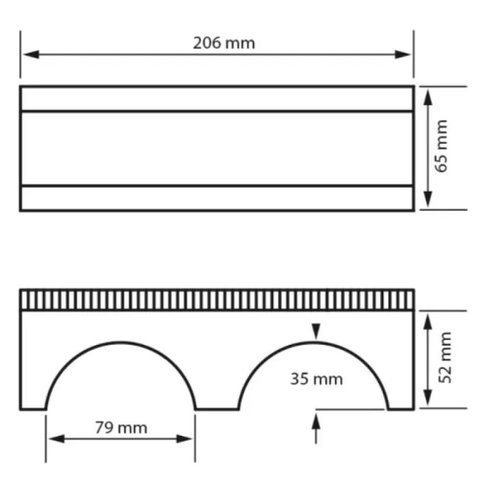 Arched Stone Bridge OO