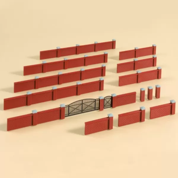 Brick Wall and Gates TT