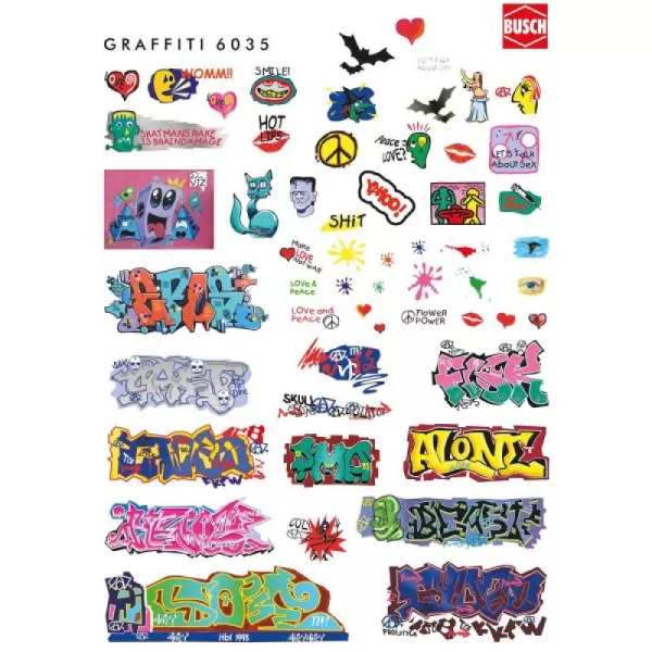 Graffiti  Busch 6035