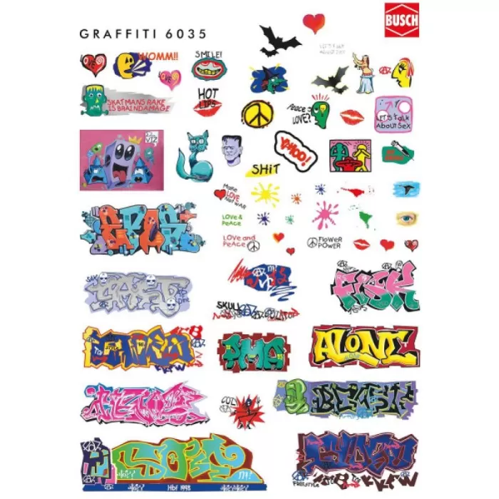 Graffiti  Busch 6035