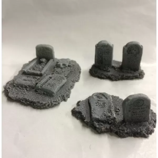28mm Battle Zone Church Grave Stones