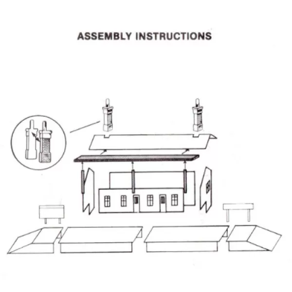 Country Station N Gauge GMKD08