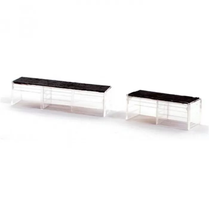 Modern Station Glass Waiting Room N Gauge