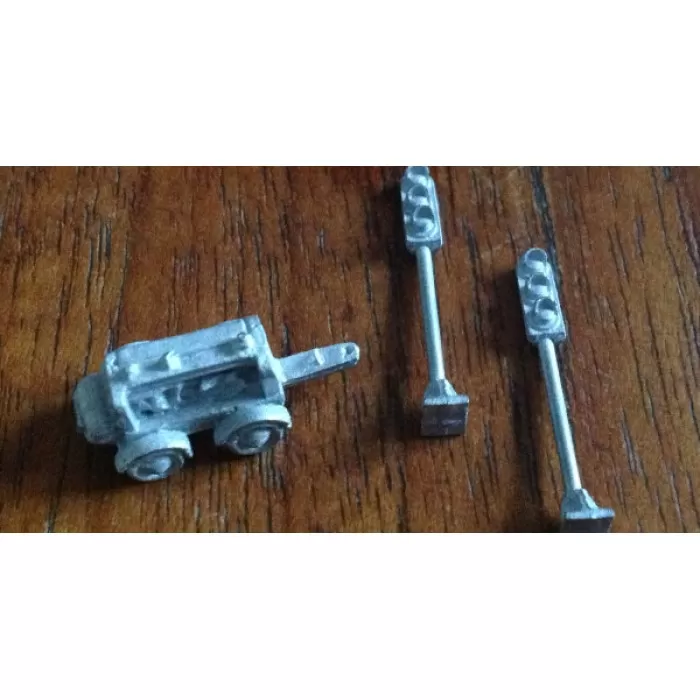 Traffic Lights and Generator for roadworks N gauge