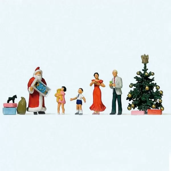 Christmas Scene OO Preiser 10652