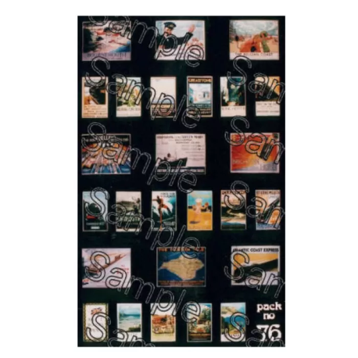 Travel Posters Southern Travel ,  OO Tiny Signs #