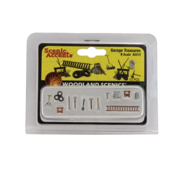 Garden Tools and Garage Treasures N gauge A2212