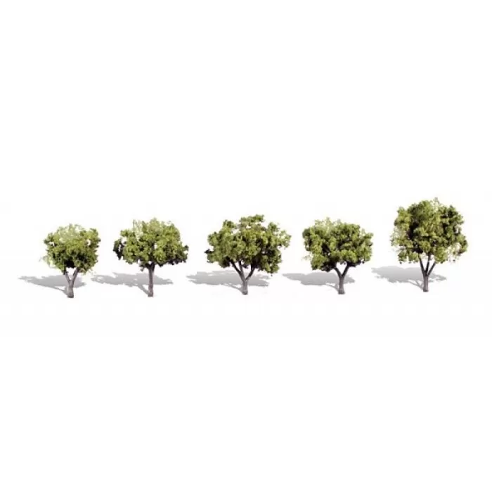 Woodland Scenics Early Light Trees 40mm Tall