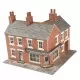 N gauge Corner Shop and Pub in red Brick Metcalfe PN116