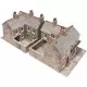Corner Shop and Pub in stone N gauge Metcalfe PN117
