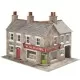 Corner Shop and Pub in stone N gauge Metcalfe PN117
