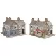 Corner Shop and Pub in stone N gauge Metcalfe PN117