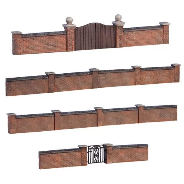 Brick Wall and Gates OO