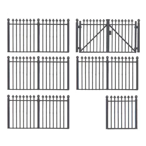 Iron Railing Fence OO Faller 180958