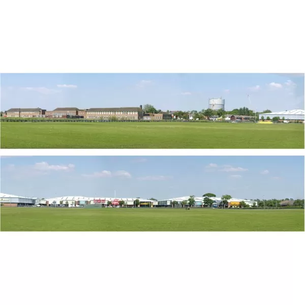 Backscene Retail Park 205 OO 15inch tall