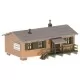 Wooden Industrial Building N gauge