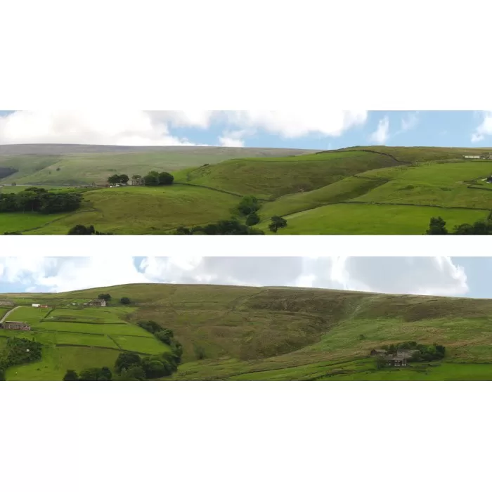 Backscene Old Mill Town 230B OO 15inch tall Self Adhesive