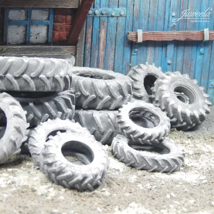 Old tractor Tyres 1:32