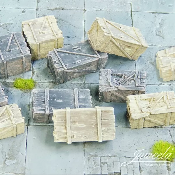 Wooden Boxes or Crates Large Juweela 24193