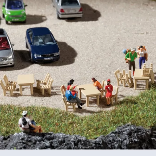 Garden Tables and Chairs OO Auhagen 41607