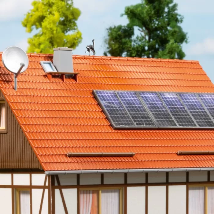 Satellite Dishes and Solar Panels OO