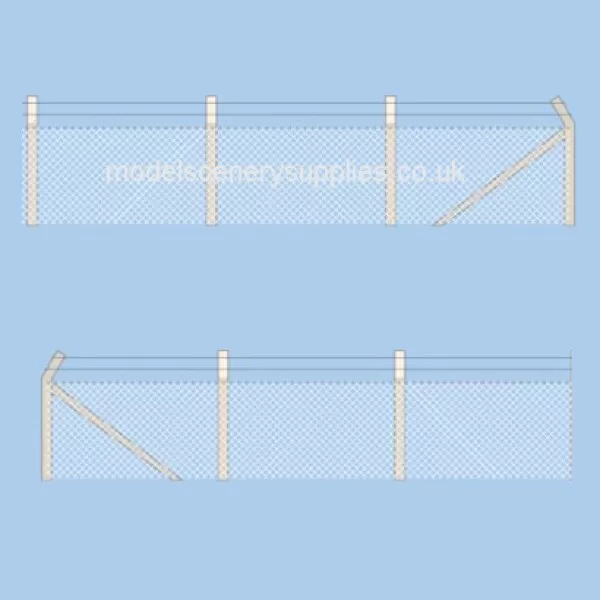 Security Fencing With Gates OO Ratio 436