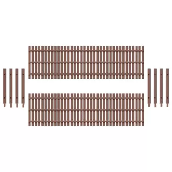 Wooden Fence OO Ratio 437