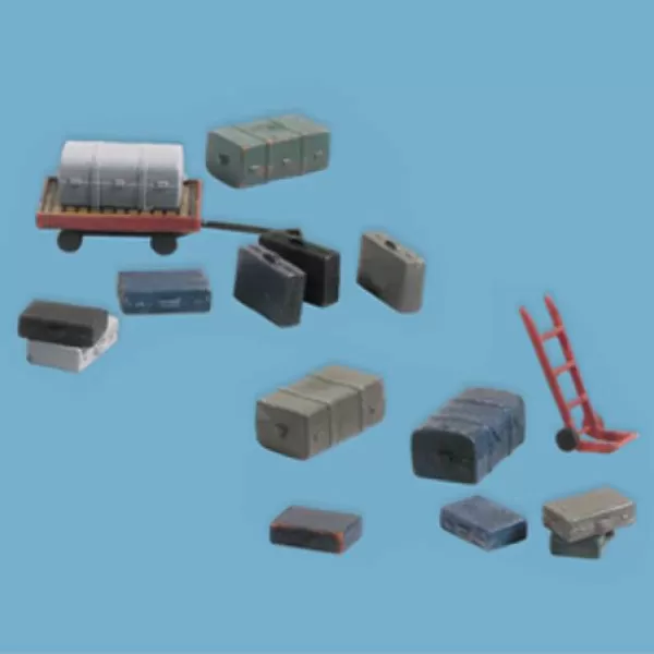Luggage Trolleys and Sack Trucks N gauge