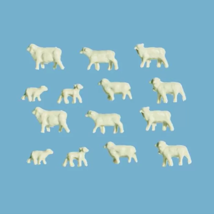 Sheep and Lambs N gauge