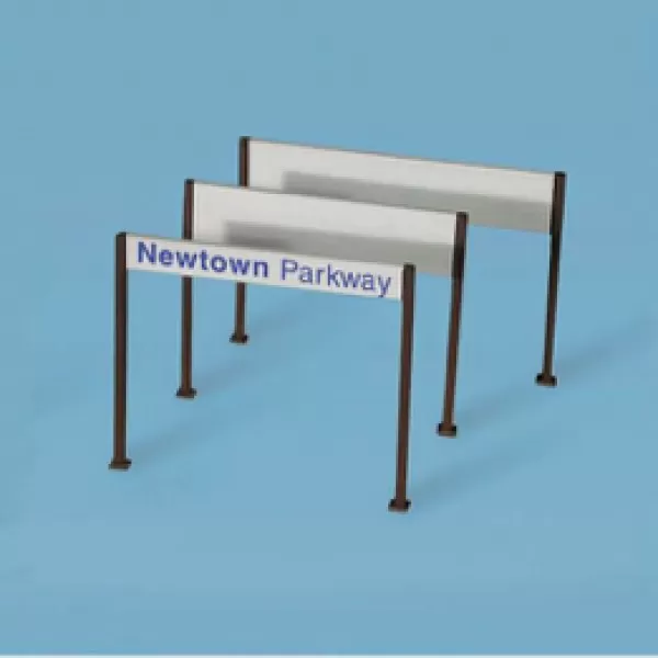Station Name boards N gauge