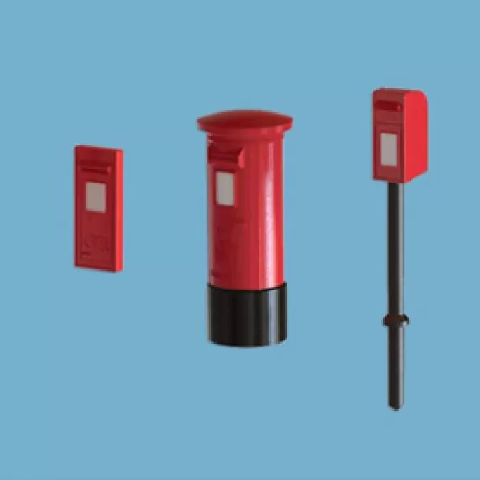 Post Boxes N gauge Peco 5191