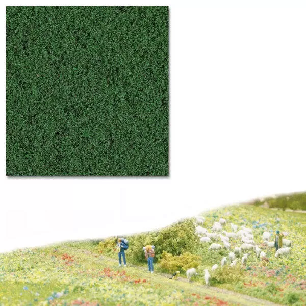 Fine Dark green Flock