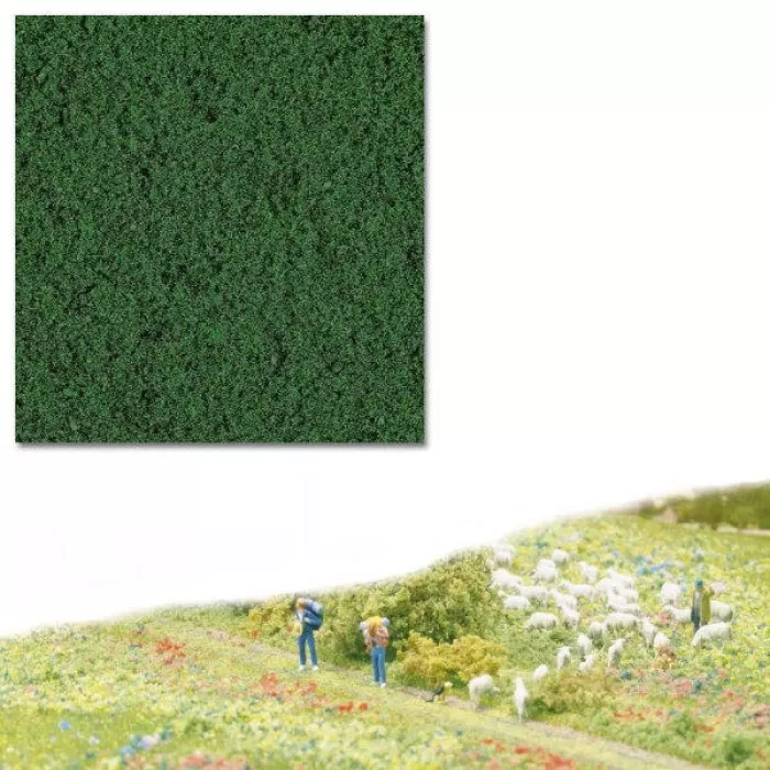 Fine Dark green Flock